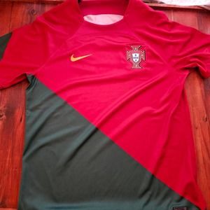 Blank Nike FPF Portuguese Soccer Futbol Jersey Kit Screenprint Size Large